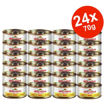 Savings Pack Almo Nature Adult 24 x 70 g - Atlantic Tuna
