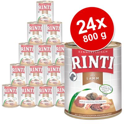 24 x 800 g Rinti Kennerfleisch im Sparpaket - Seefisch