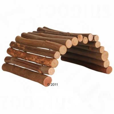 Pont en bois pour rongeur- L 50 x l 30 cm (taille L)