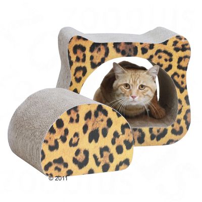Kratzmoebel Leopard - L 34,5 x B 23 x H 30 cm