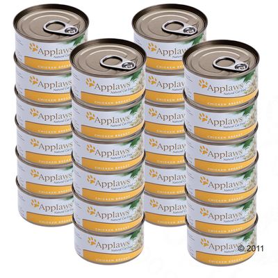 Applaws Katzenfutter Sparpaket 24 x 70 g - Thunfischfilet