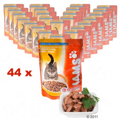 Iams Mixed Selection 44 x 100 g - Fleischauswahl I