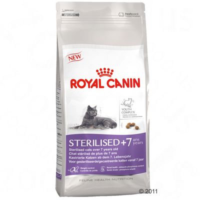 Croquettes pour chat Royal Canin Sterilised +7- 3 x 3,5 kg