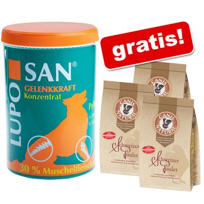 Luposan Gelenkkraft + 3 x 300 g Canis Natural gratis! - Original 1200 g