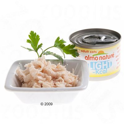 Almo Nature Light 6 x 50 g - Skip Jack Thunfisch