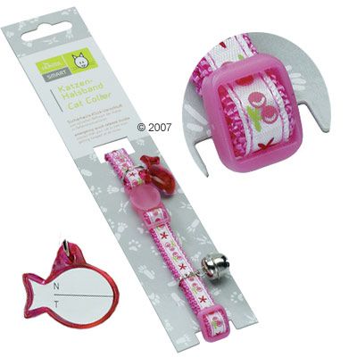 Hunter Cat Collar Fruit Garden - pink