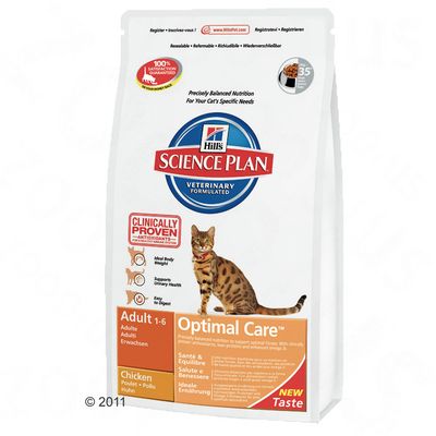 Croquettes pour chat Hill´s Feline Adult, poulet- 2 x 15 kg