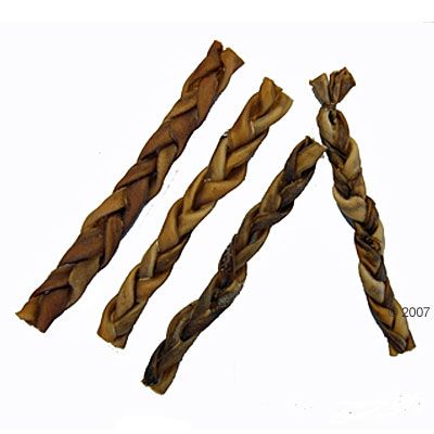 CANIBIT Wildtierzopf vom afrikanischen Wild – 4 Stueck à 20 cm