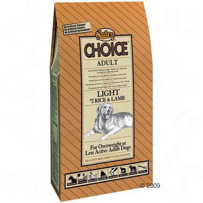 Nutro Choice Adult Light Lamb & Rice - 2 kg