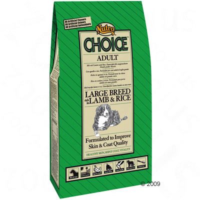 Nutro Choice Adult Large Breed Lamb & Rice - Economy pack 2 x 15 kg