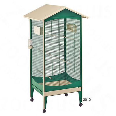 Bird Aviary Brio - colour green/beige