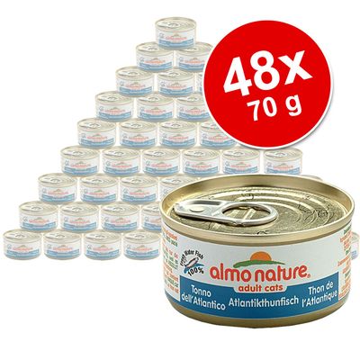Almo Nature Sparpaket 48 x 70 g - - H&uuml;hnerbrust Preisvergleich