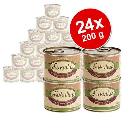 Sparpaket Lukullus 24 x  200 g - Variante IV