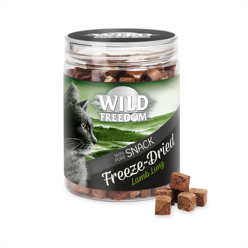 Wild Freedom Freeze-Dried Snacks jahňacie pľúca - 35 g
Wild Freedom Freeze-Dried Snacks jahňacie pľúca - 35 g