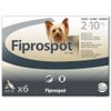 Fiprospot spot-on pour chien de petite taille - 2/10 kg - 3 pipettes