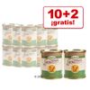 Oferta especial 10 x 800 g + 2 latas gratis - - Sensitive Pavo con calabacín, hinojo y melisa