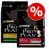 Doble pack mixto: Pro Plan Adult Sensitive y Adult Light - - 14 kg Adult sensitiv con pollo y arroz y 14 kg Light