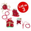Lot de 3 cannes � p�che, sp�cial No�l - lot de 3 jouets