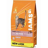  Iams Adult kattenvoer met zalm - - 1,5 kg 