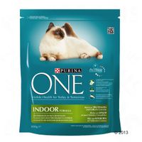 Purina ONE Indoor Formula Kattenvoer - - Voordeelpakket: 4 x 1,5 kg