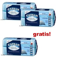 2 + 1 gratis! - 3 x 2 Catsan Smart Pack - - 3 x 2 Packs