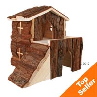 doppelstoeckiges-nagerhaus-fuer-zwerghamster-l-15-x-b-15-x-h-16-cm Doppelstöckiges Nagerhaus - - für Zwerghamster, L 15 x B 15 x H 16 cm