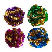 Knisterb�lle - - 4 St�ck (� 4,5 cm)