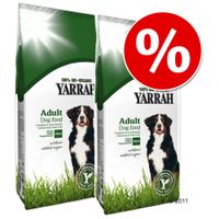 Sparpaket: 2 x Gro�gebinde Yarrah Bio Hundefutter - - �kologisches Hundefutter Senior (glutenfrei) (3 x 2 kg)