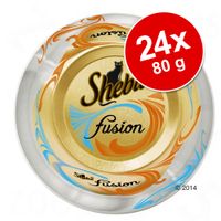 Sheba Fusion Voordeelpakket Kattenvoer 24 x 80 g - - Tonijn & Gevogelte