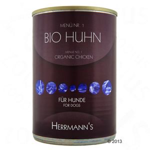 6 x 400 g Herrmanns Bio Menù - Pollo...