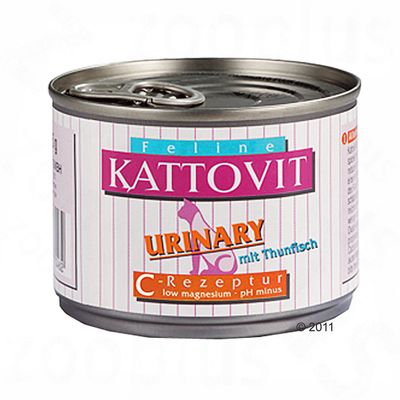 Kattovit Urinary - Low Magnesium 6 x 175 g - mit Thunfisch