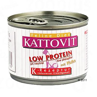 Kattovit Low Protein 6 x 175 g - Huhn