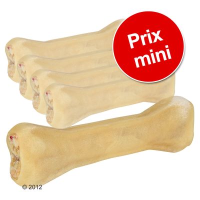 Lot d´os à mâcher pour chien fourrés au gésier Trixie- 10 os de 60 g, 12 cm