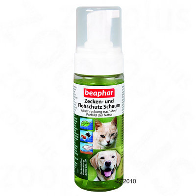 Mousse antiparasitaire pour chien et chat Beaphar- 150 ml