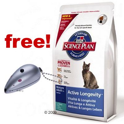 Large Bags Hill&acute;s Science Plan + Trixie Laser Pointer Free! - Feline Adult Light