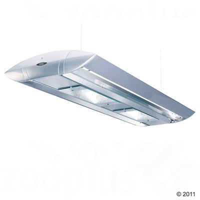 Rampe d´éclairage HQI Arcadia Série 4- 2 x 250 Watt HQI, 2 x 39 Watt T5, eau de mer, L 110 cm