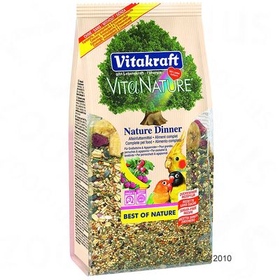 Vita Nature Dinner Large Parakeets and Love Birds - 3 x 750 g