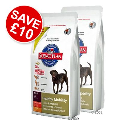 HillÂ´s Canine Healthy Mobility Large Breed - Economy Pack 2 x 12 kg