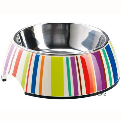 Hunter Striped Pet Bowl - 0.35 l, diameter 14 cm