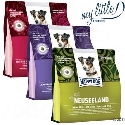 Happy Dog My Little ´´kulinarische Weltreise´´ 3 x 700 g - Africa, Neuseeland, Irland