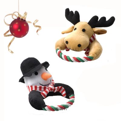 Hundespielzeug Snowy oder Blitzer – Schneemann
