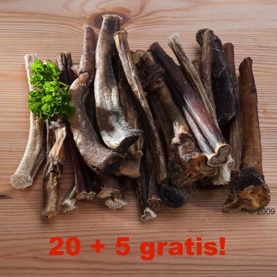 20 + 5 gratis! Ochsenziemer 12 cm - 25 Stueck