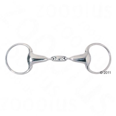 Doppelt gebrochenes Olivenkopfgebiss - 13,5 cm