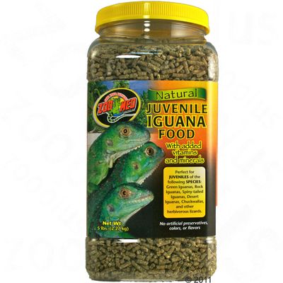 Zoo Med Natural Iguana Juvenile Pellets 2,27kg - 2,27 kg