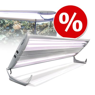 Arcadia OT2 - T5 Aquarium Aufsatzleuchte 4 x 39 Watt - 4 x 39 Watt T5, 90 cm (Meerwasser)