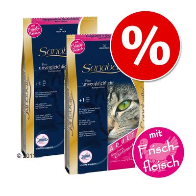Sparpaket 2 x 10 kg Sanabelle - Dental