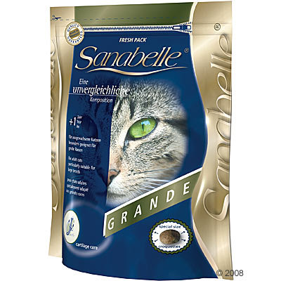Croquettes pour chat Sanabelle Grande- 2 x 10 kg