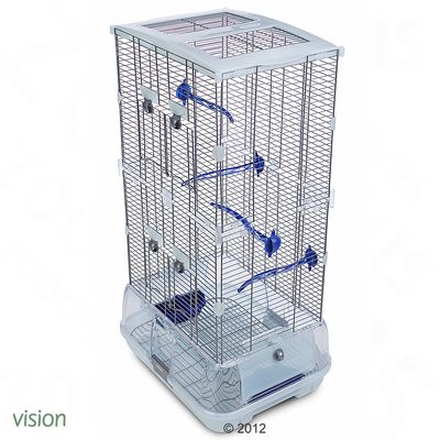 Vogelk&auml;fig Hagen Vision II Model S02 - - Zubeh&ouml;r blau: L 45,7 x B 35,6 x H 84,4 cm Preisvergleich