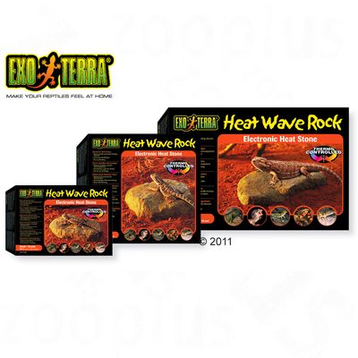 Pierre chauffante Heat Wave Rock  Hagen Exo Terra- L 15,5 x l 15,5  x H 5 cm