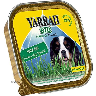 Yarrah Bio Broeckchen in Sosse 6 x 150 g - Huhn